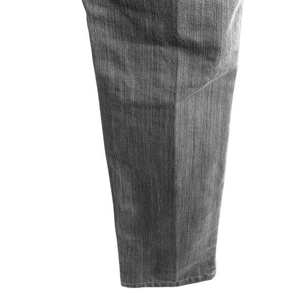 Chicos Platinum Gray Womens Stretch Mid Rise Ultimate Straight Leg Jeans 00R / 2 - Picture 14 of 16